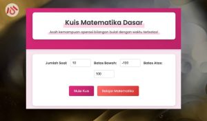 Aplikasi Operasi Bilangan Bulat