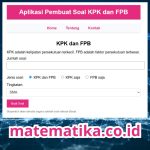 Aplikasi Pembuat Soal KPK dan FPB